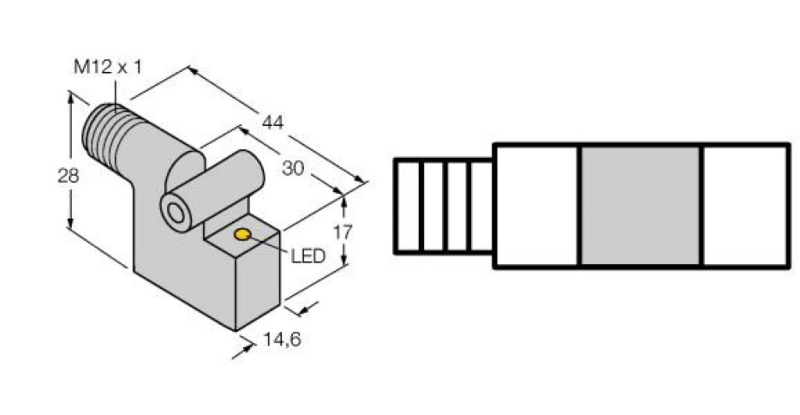 TURCK Positions- & Näherungsschalter Magnetfeld - A151888 