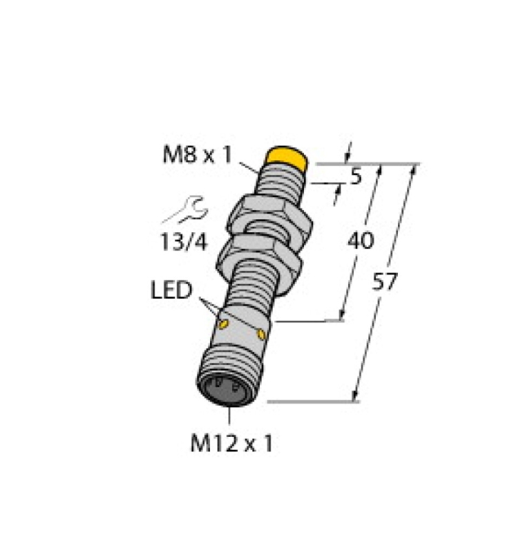 TURCK Positions- & Näherungsschalter Induktiv - A307508 