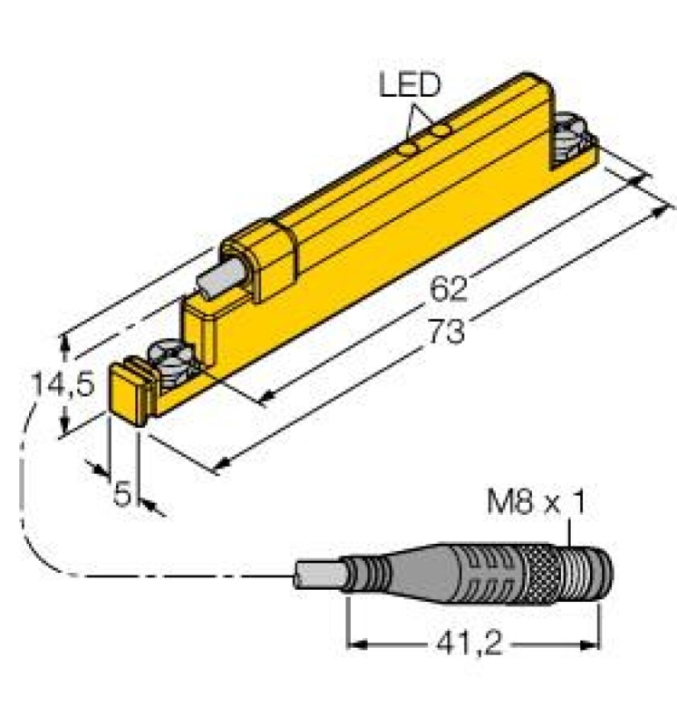 TURCK Positions- & Näherungsschalter Magnetfeld - A334720 